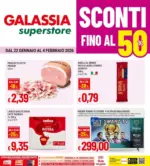 Galassia Sconti fino al 50% - al 04.02.2026