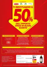 Ti restituiamo il 50%