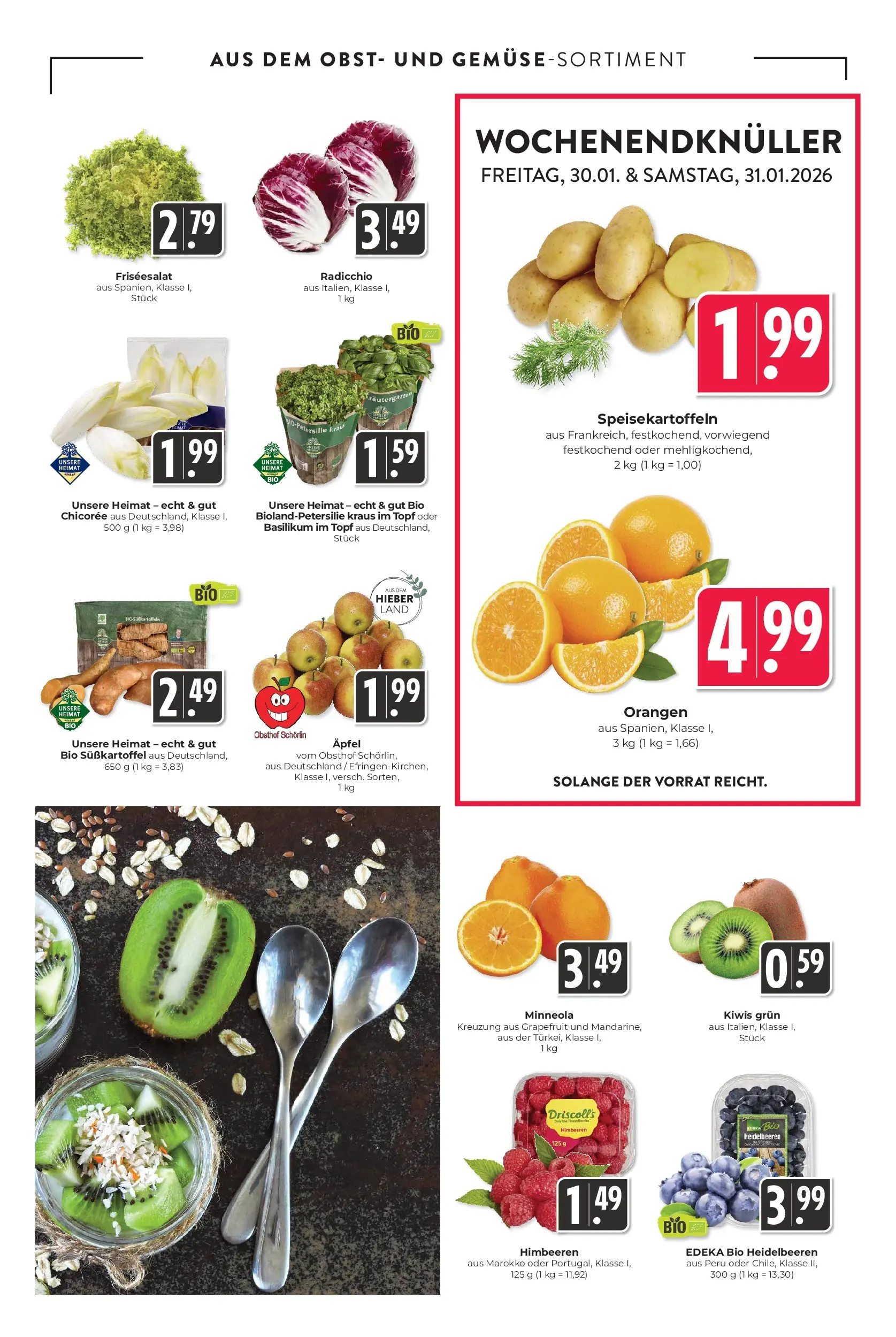 Entdecke - Hieber's Frischecenter: Meine Woche (ab 25.01.2026) zum Blättern | Seite: 11 | Produkte: Äpfel, Grapefruit, Obst, Petersilie