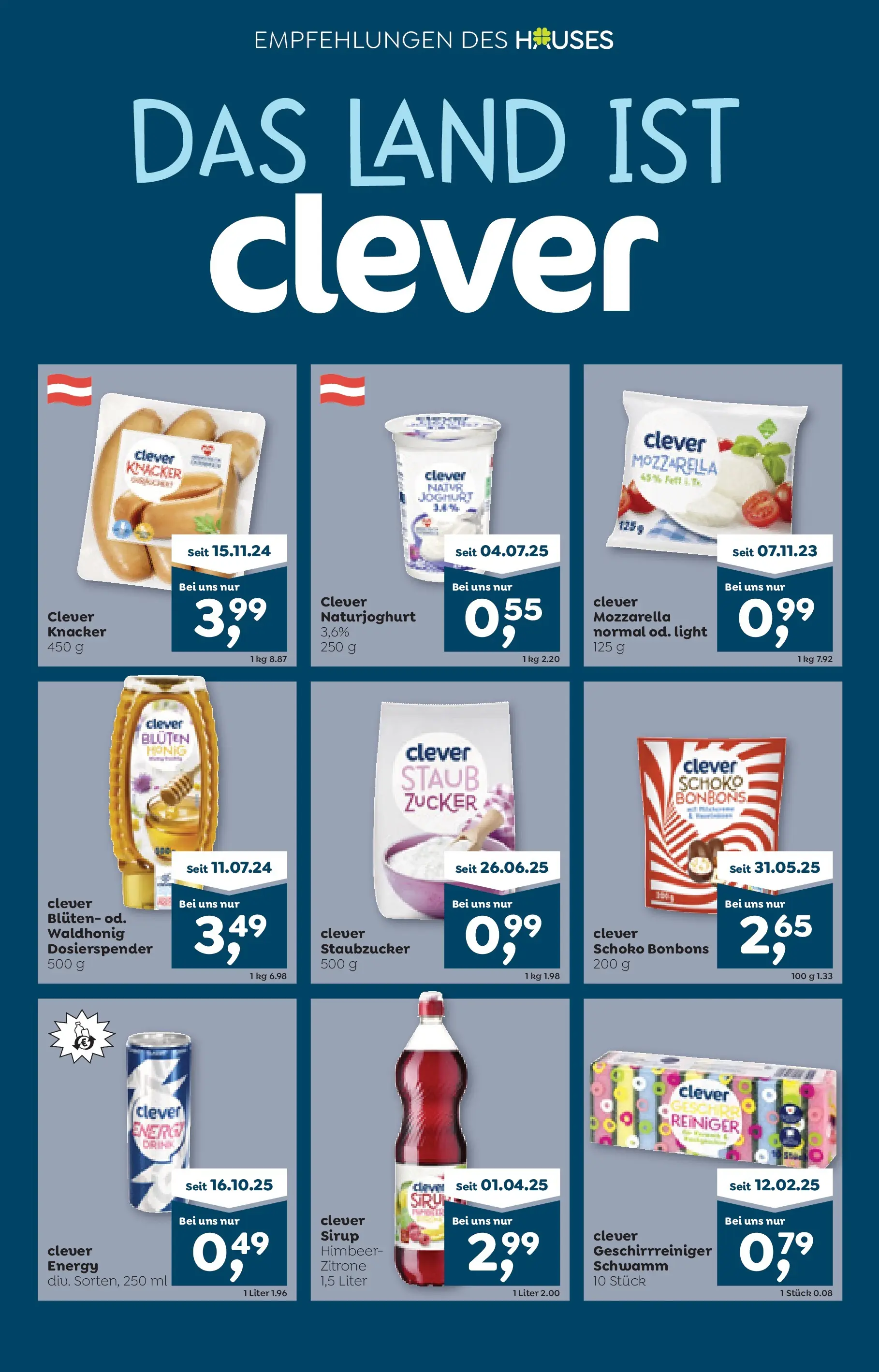 ADEG Weissenbach, Hausmening von 22.01.2026 - Aktuelle Angebote | Seite: 13 | Produkte: Zucker, Zitrone, Joghurt