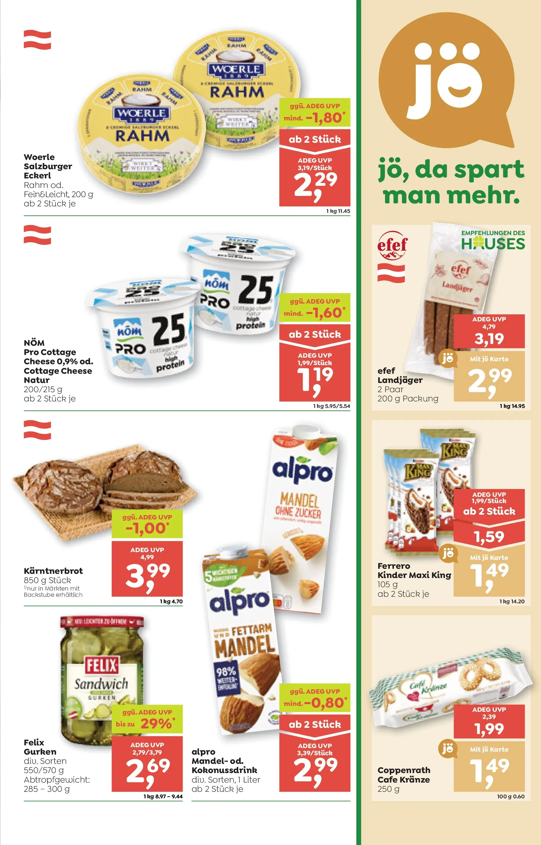 ADEG Hollersbach, Hohenberg von 22.01.2026 - Aktuelle Angebote | Seite: 5 | Produkte: Gurken, Zucker