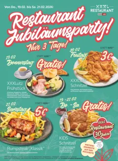 XXXLutz  Gutscheinblatt Resto ab 19.02.2026 gültig