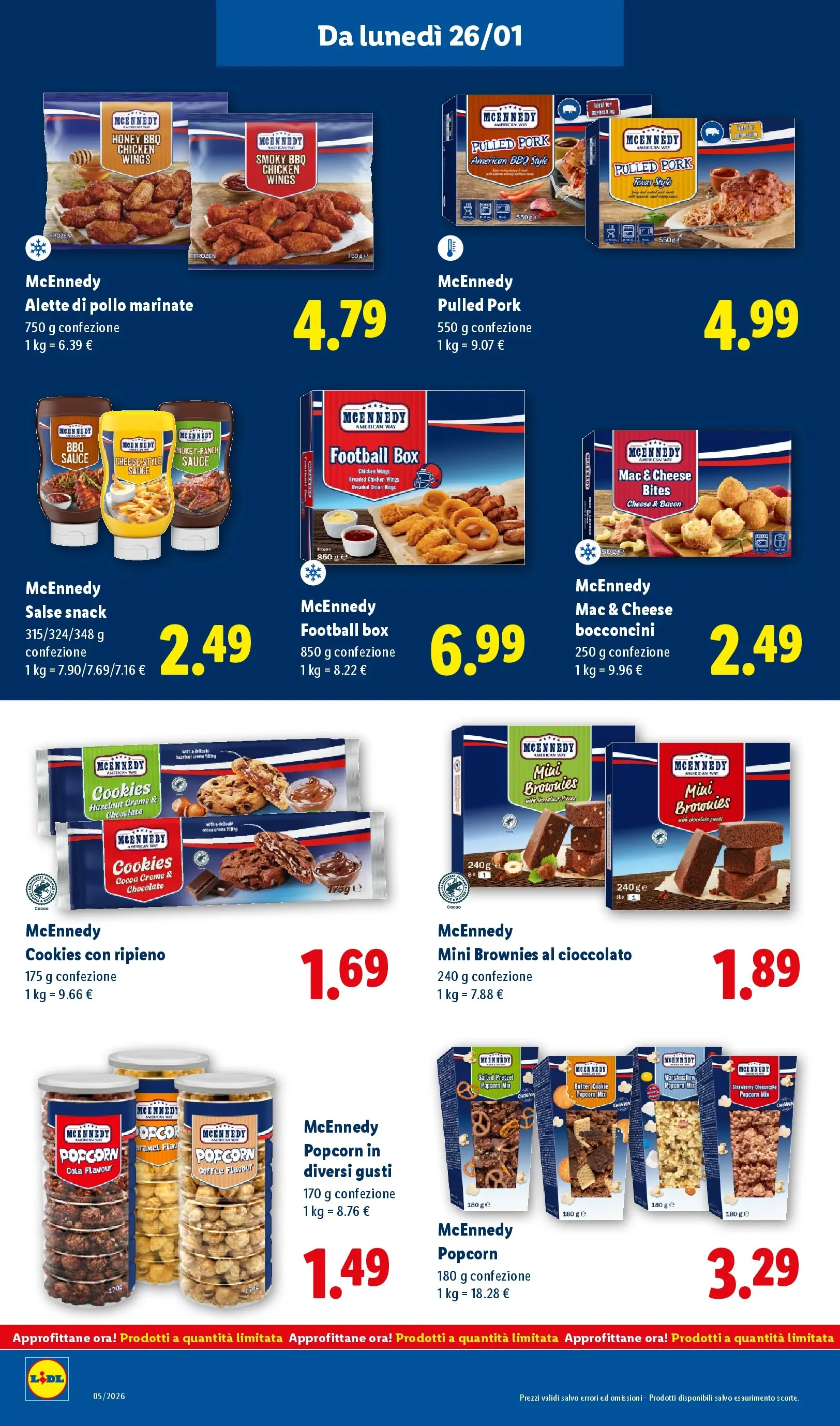 LIDL volantino della prossima settimana dal ﻿22/01/2026﻿ 📣 | Pagina: 22 | Prodotti: Cioccolato, Pollo