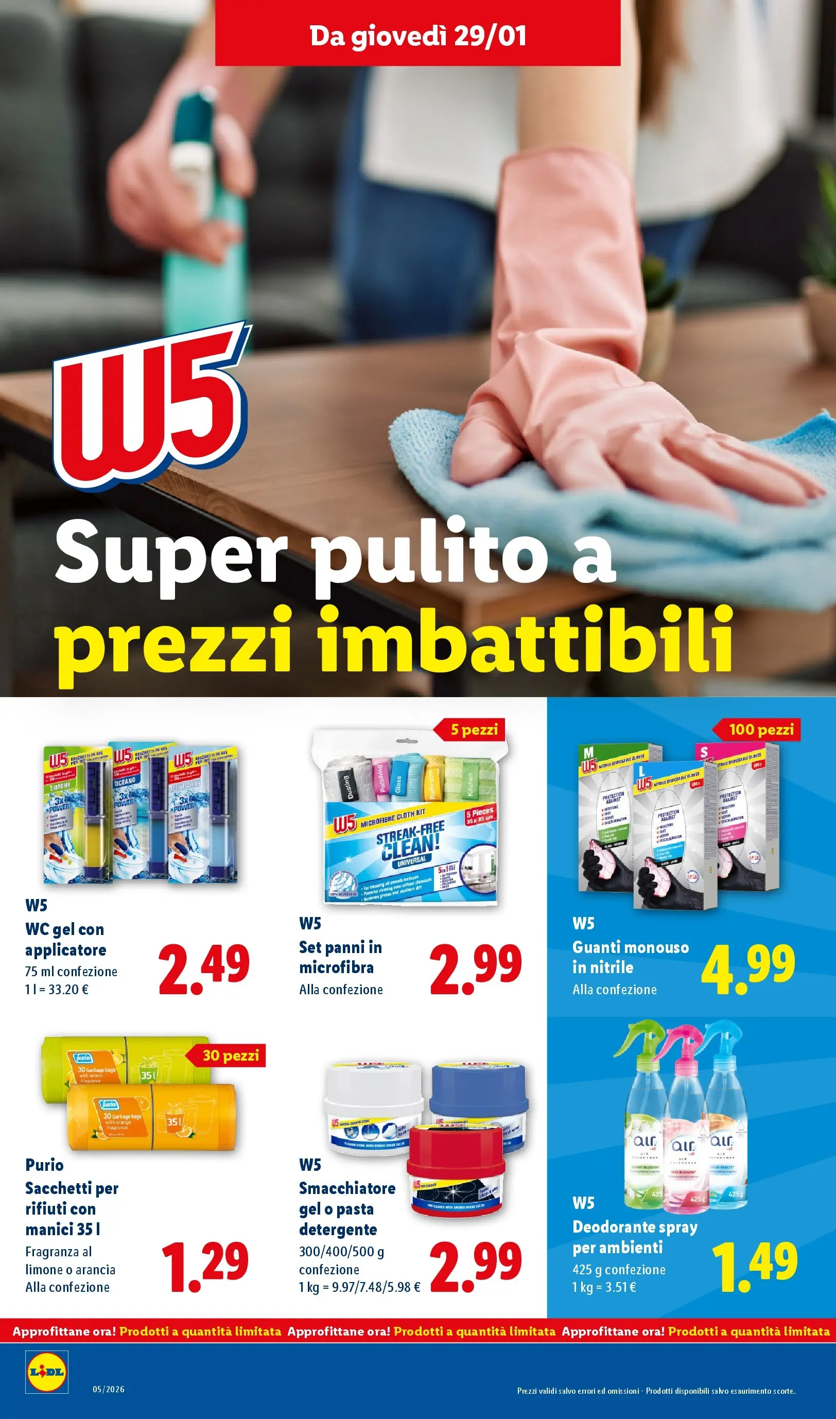 LIDL volantino della prossima settimana dal ﻿22/01/2026﻿ 📣 | Pagina: 24 | Prodotti: Deodorante, Smacchiatore, Limone, Fragranza