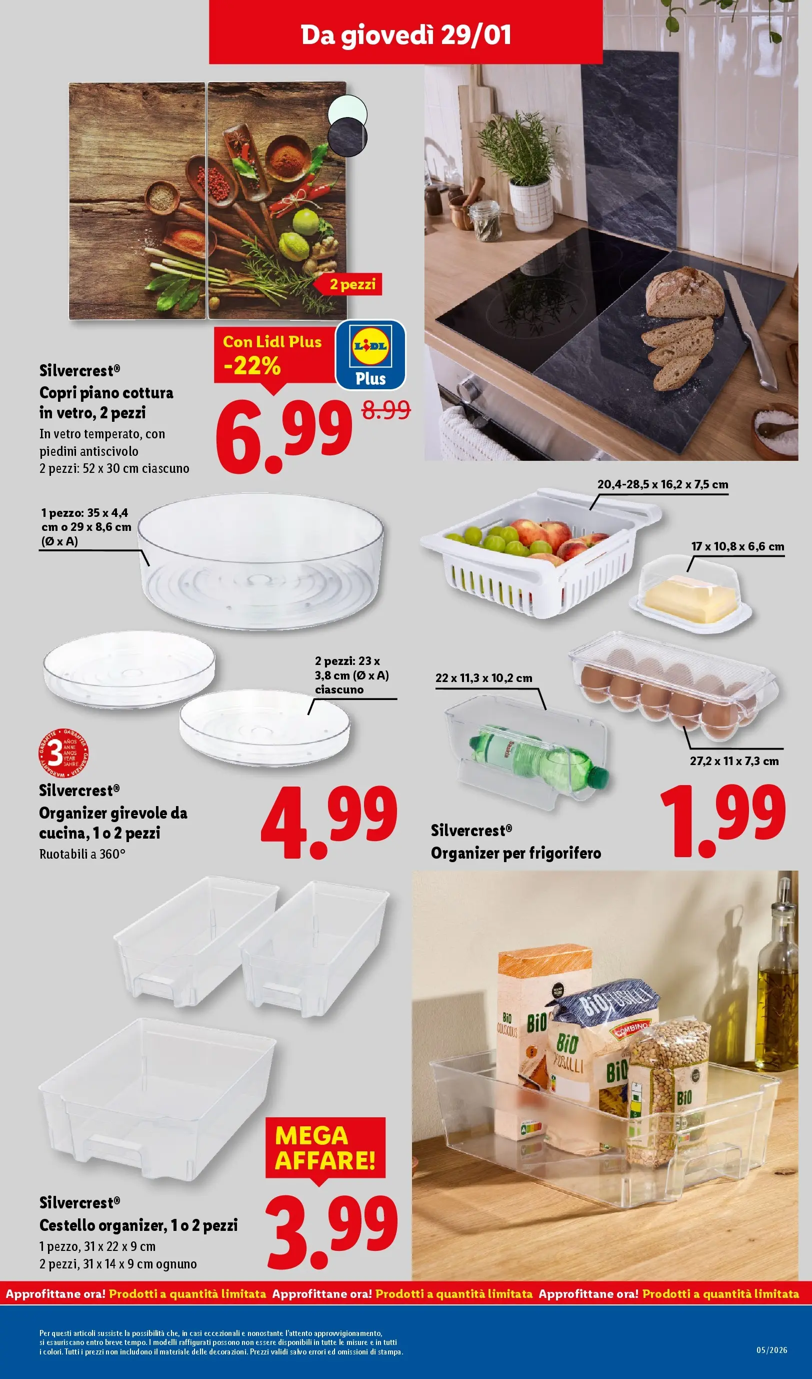 LIDL volantino della prossima settimana dal ﻿22/01/2026﻿ 📣 | Pagina: 44 | Prodotti: Piano cottura, Frigorifero