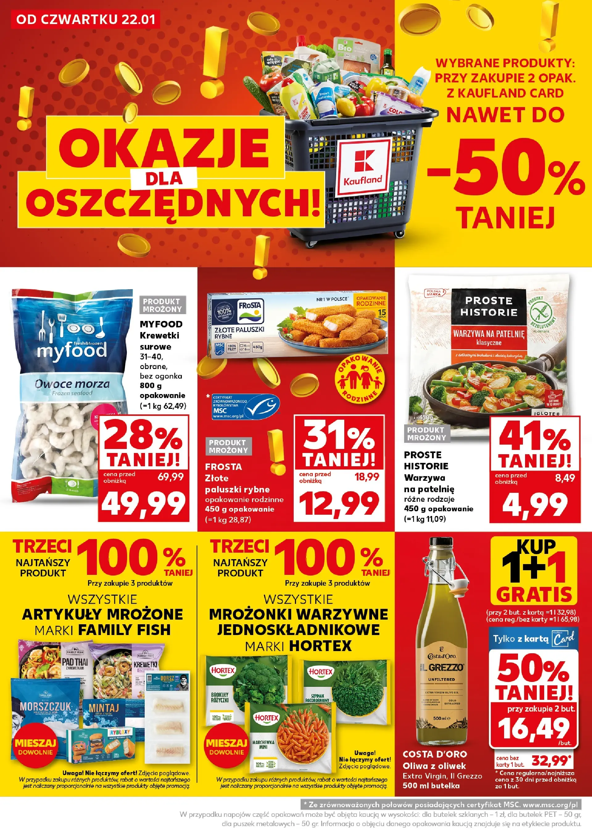 Kaufland gazetka - Super weekend od 24.01.2026 - od jutra PDF | Strona: 8 | Produkty: Morszczuk, Paluszki, Marchewka, Warzywa