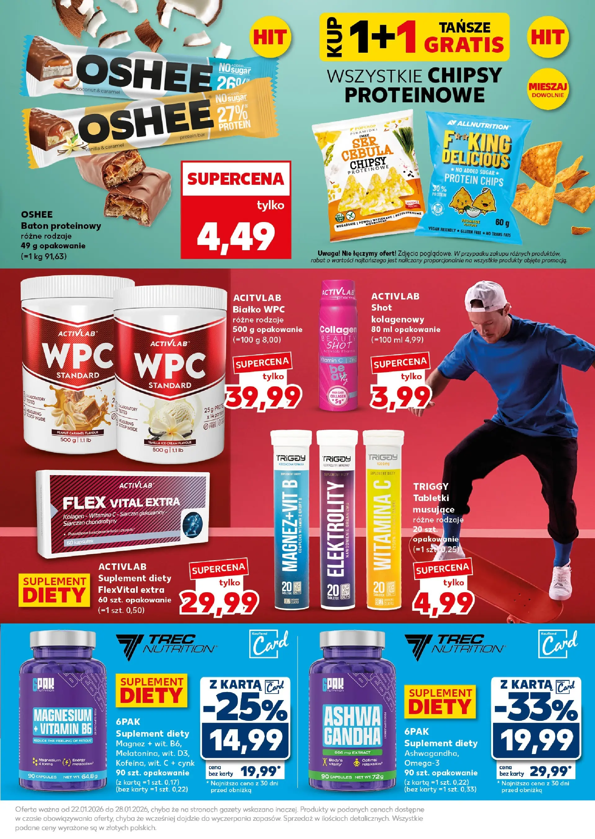 Kaufland gazetka - Super weekend od 24.01.2026 - od jutra PDF | Strona: 21 | Produkty: Karta, Chipsy, Baton