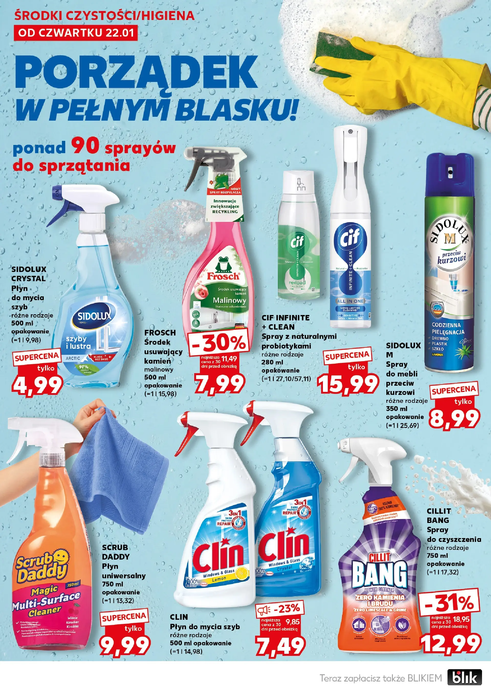 Kaufland gazetka - Super weekend od 24.01.2026 - od jutra PDF | Strona: 26 | Produkty: Płyn do mycia szyb, Cleaner, Wiśnie