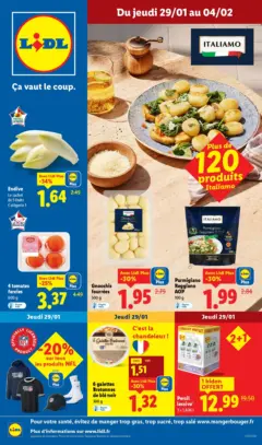 LIDL - Prévisualisation de LIDL catalogue semaine 5 valide à partir de 29.01.2026