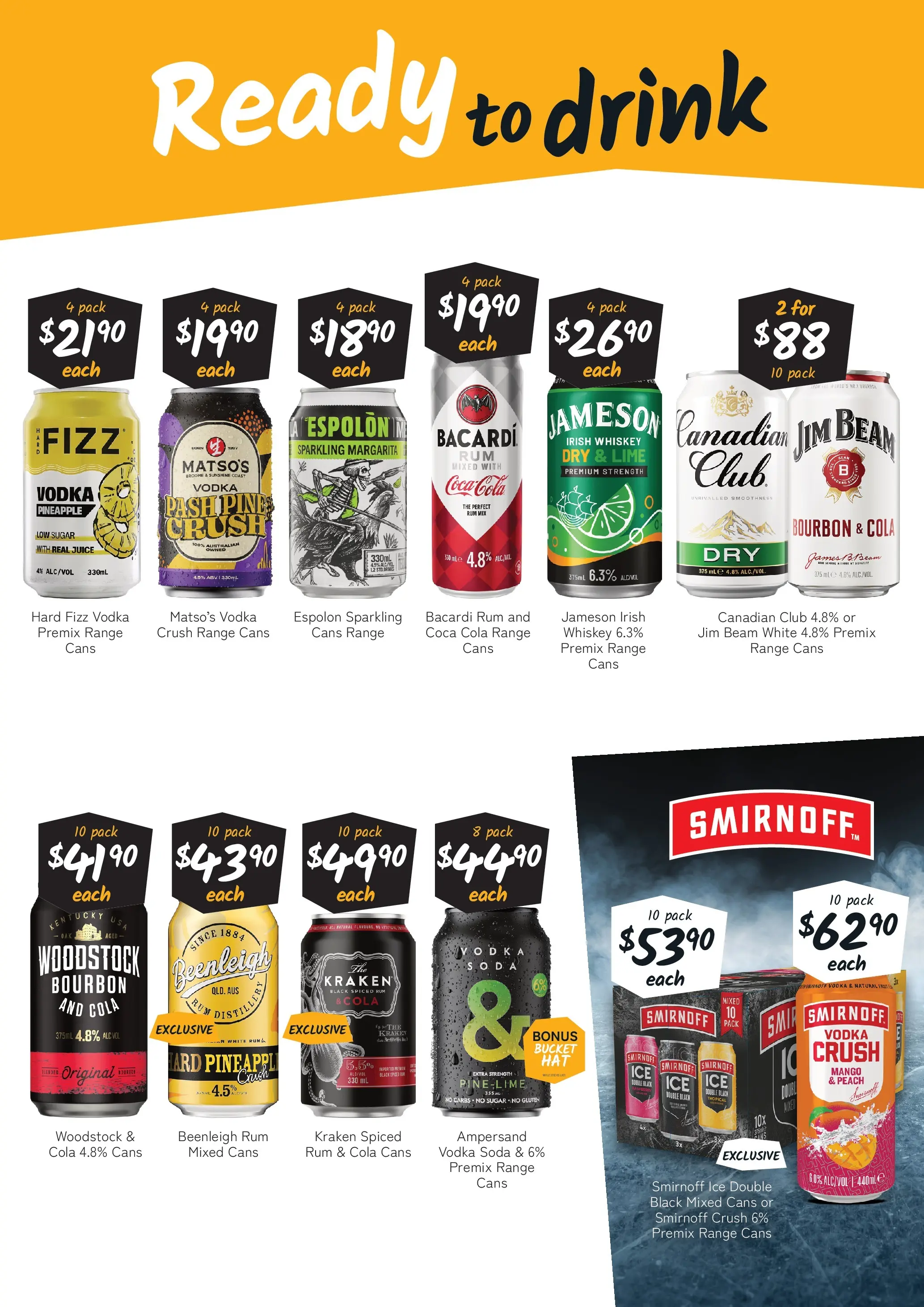 Cellarbrations - Good Shout! QLD SS 26/01 - 25/01/2026 > weekly / monthly specials | Page: 5 | Products: Bucket, Pineapple, Rum, Mango