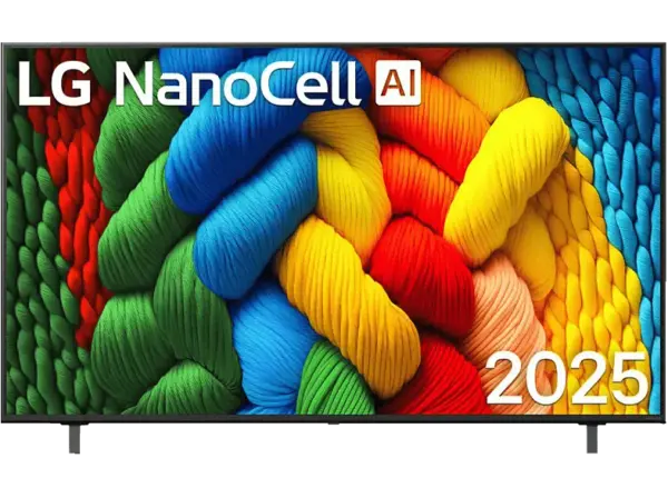 LG Electronics 65nano80A6B (2025) 65 Zoll 4K NanoCell Smart TV; LED TV