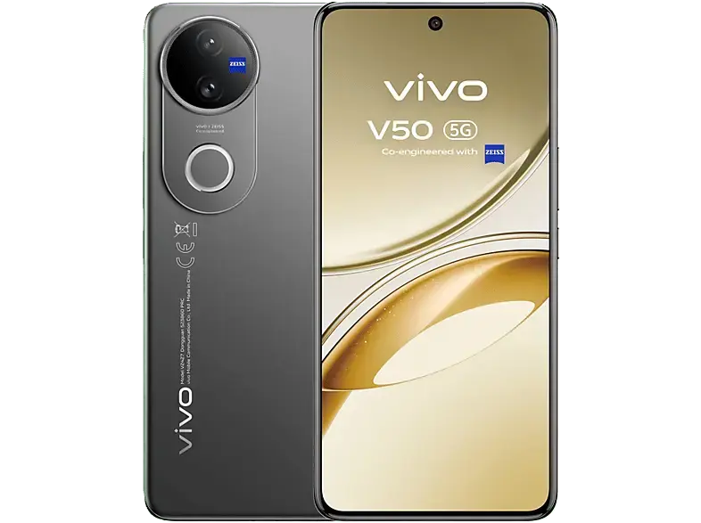Vivo V50 5G 512 GB, Satin Black, Dual SIM