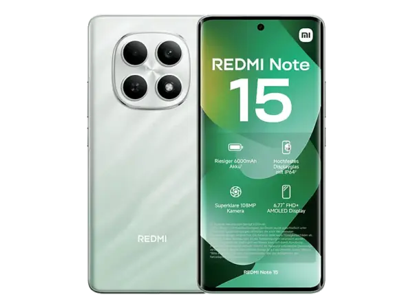 Xiaomi Redmi Note 15, LTE, 256 GB, Forest Green, Dual SIM