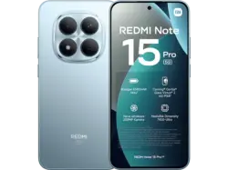 Xiaomi Redmi Note 15 Pro, 5G, 256 GB, Glacier Blue, Dual SIM