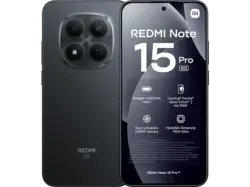 Xiaomi Redmi Note 15 Pro, 5G, 256 GB, Black, Dual SIM