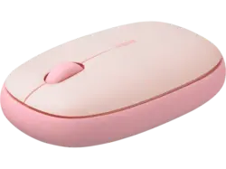 RAPOO M660 Silent Maus, Bluetooth 5.0, 1300 dpi, 3-Tasten, USB 3.0, Rosa