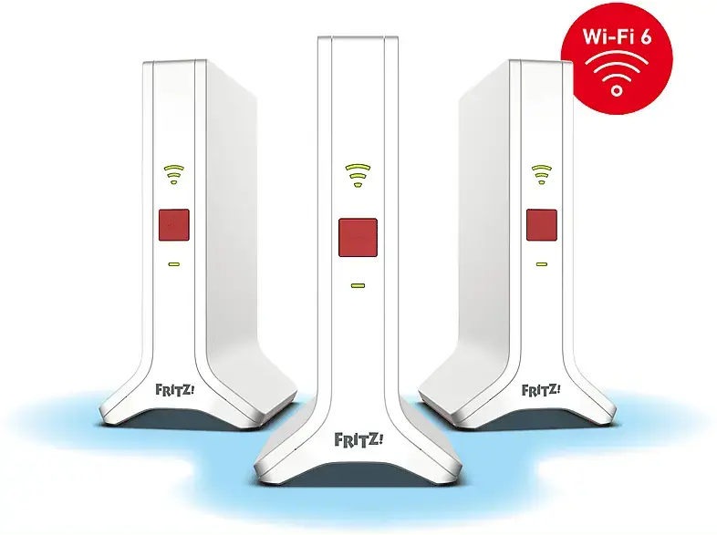 AVM FRITZ!Mesh Wi-Fi Set 4200 Repeater, 3er Pack