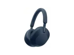 Sony WH-1000XM5 Kabelloser Premium-Over-Ear-Kopfh&ouml;rer mit Noise Cancelling, Hi-Res Audio, bis zu 30 Stunden Akkulaufzeit, inklusive Hardcase - Blau