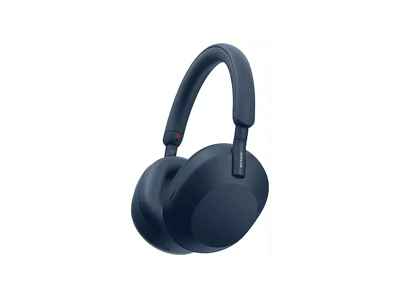 Sony WH-1000XM5 Kabelloser Premium-Over-Ear-Kopfh&ouml;rer mit Noise Cancelling, Hi-Res Audio, bis zu 30 Stunden Akkulaufzeit, inklusive Hardcase - Blau