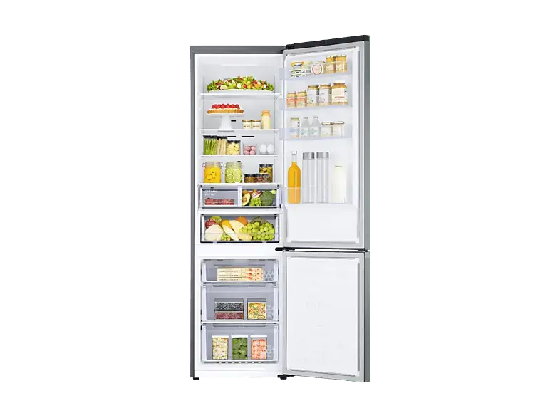 Samsung RB38T607BS9/EF K&uuml;hl- und Gefrierkombination (B, 387 l, 2030 mm hoch, Standger&auml;t, Inox)
