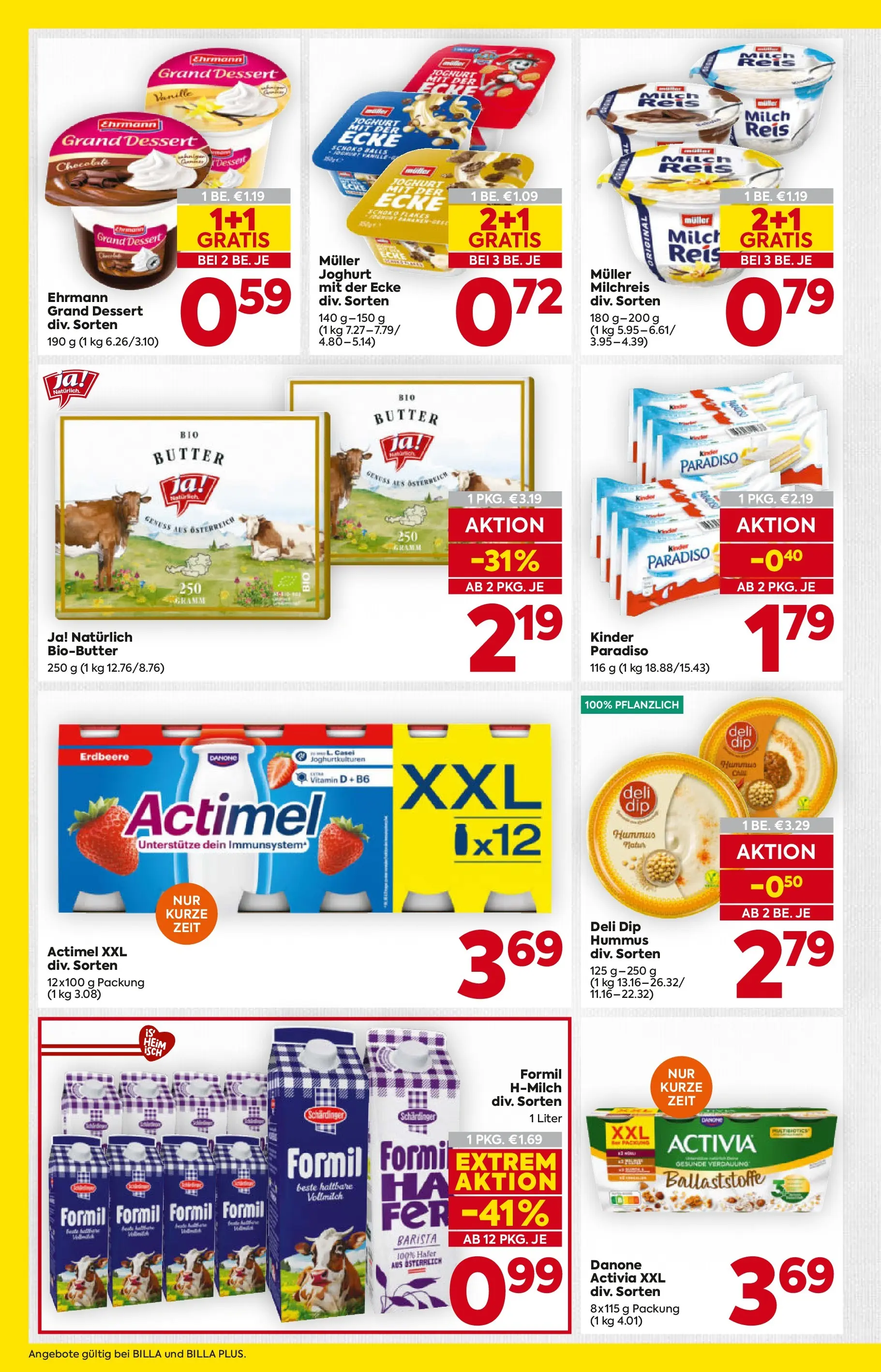 Billa - BILLA: Flugblatt gültig bei BILLA & BILLA PLUS ab 28.01.2026 - Angebote, Prospekt | Seite: 12 | Produkte: Milch, Butter, Joghurt, Reis