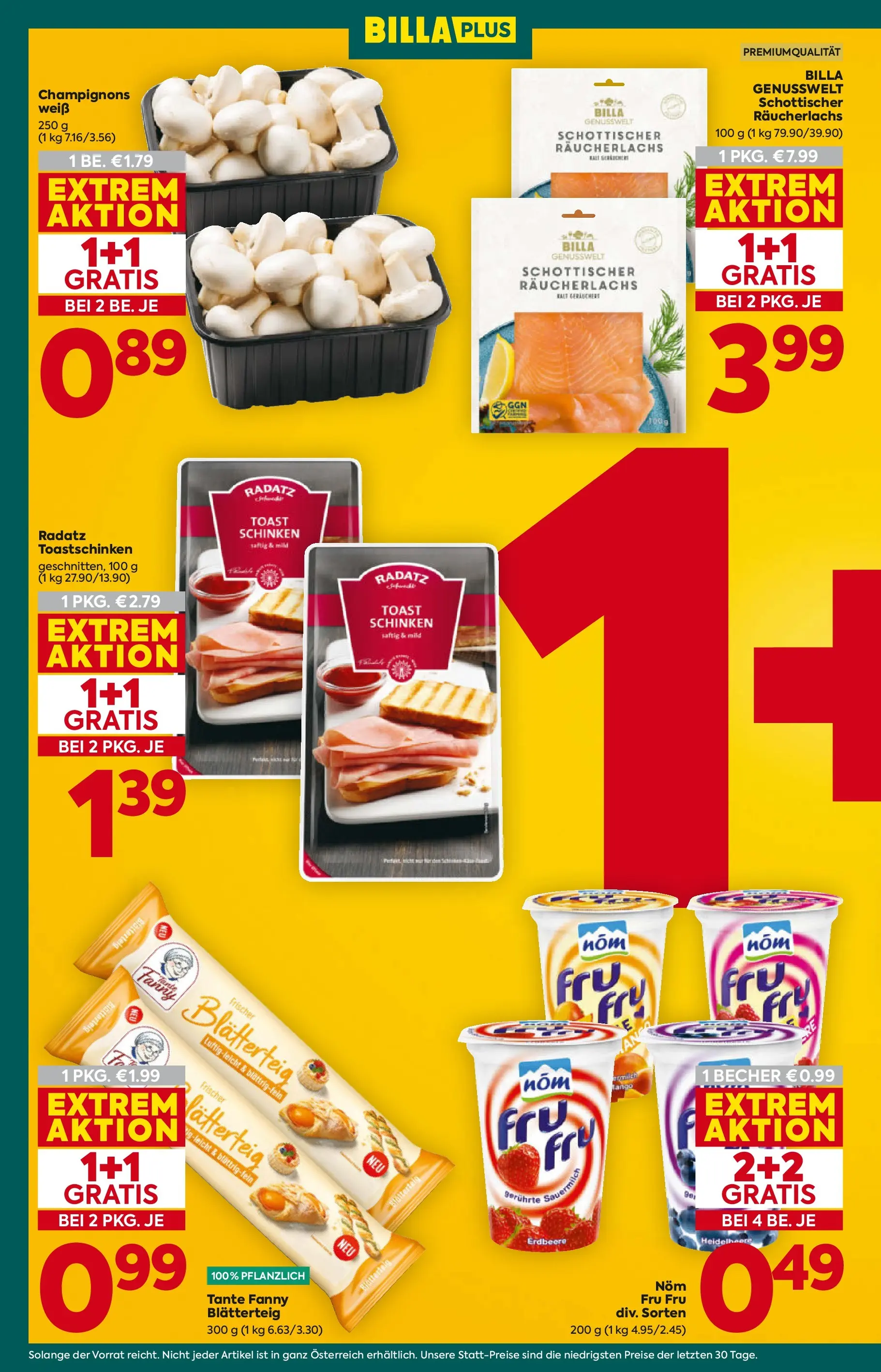 Billa Plus - BILLA PLUS: Flugblatt Oberösterreich von 28.01.2026 - Aktuelle Angebote | Seite: 4 | Produkte: Schinken