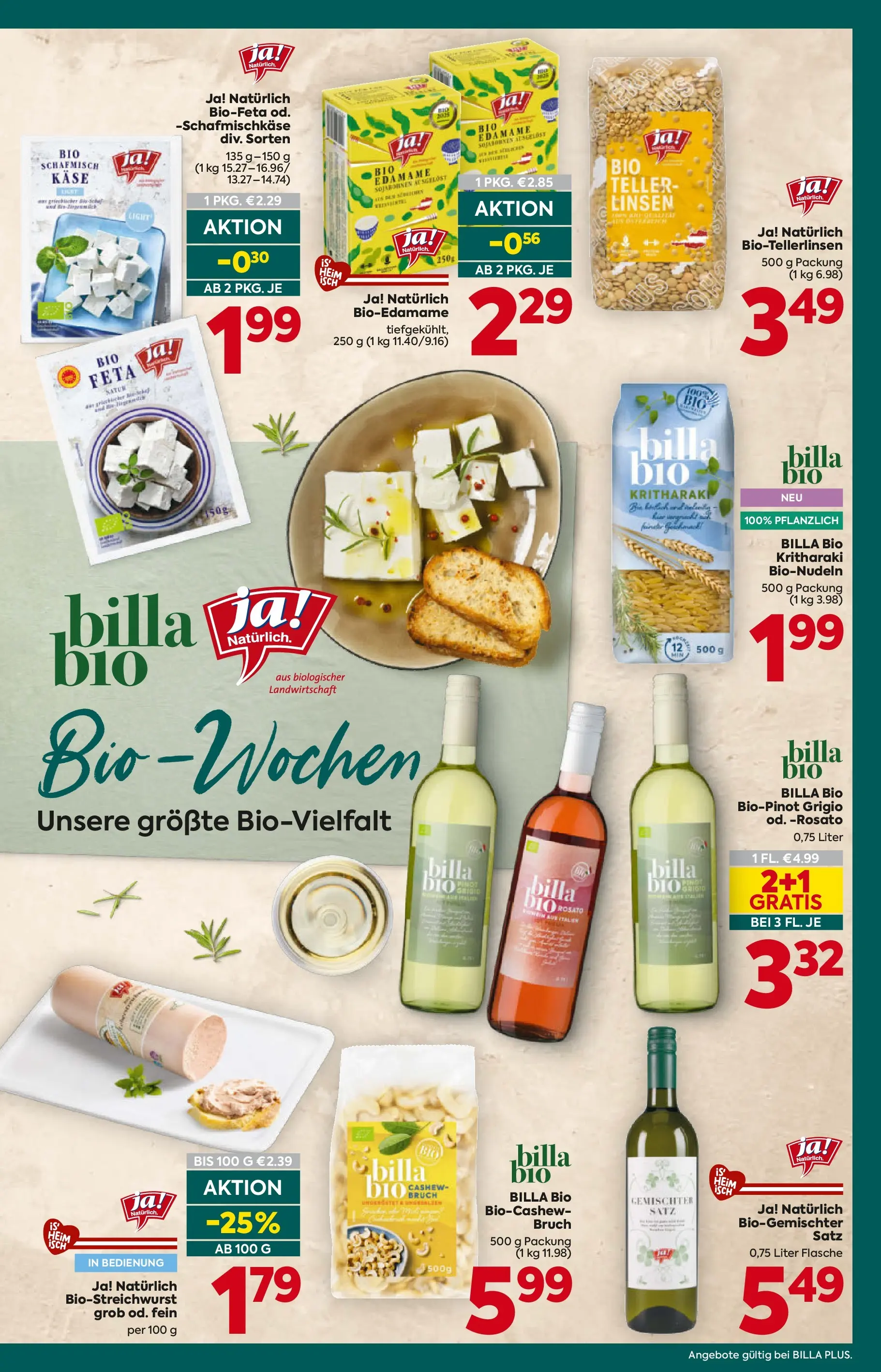 Billa Plus - BILLA PLUS: Flugblatt Oberösterreich von 28.01.2026 - Aktuelle Angebote | Seite: 9 | Produkte: Käse