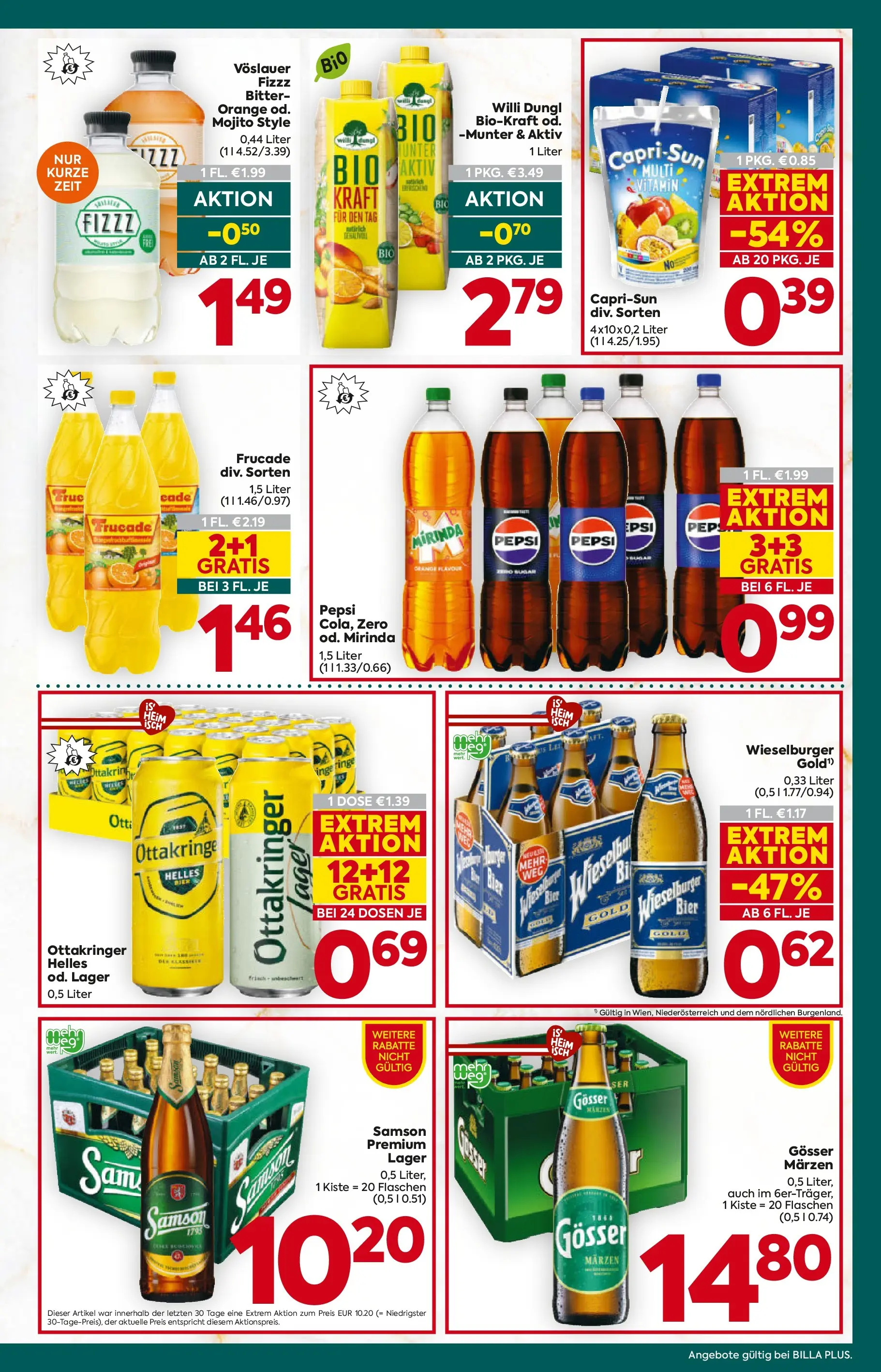 Billa Plus Flugblatt - Wien von 29.01.2026 - Aktuelle Angebote | Seite: 17 | Produkte: Bier