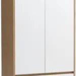 JYSK JYSK Dulap BILLUND 80x193 2 uși/2 sertare alb/stejar natur