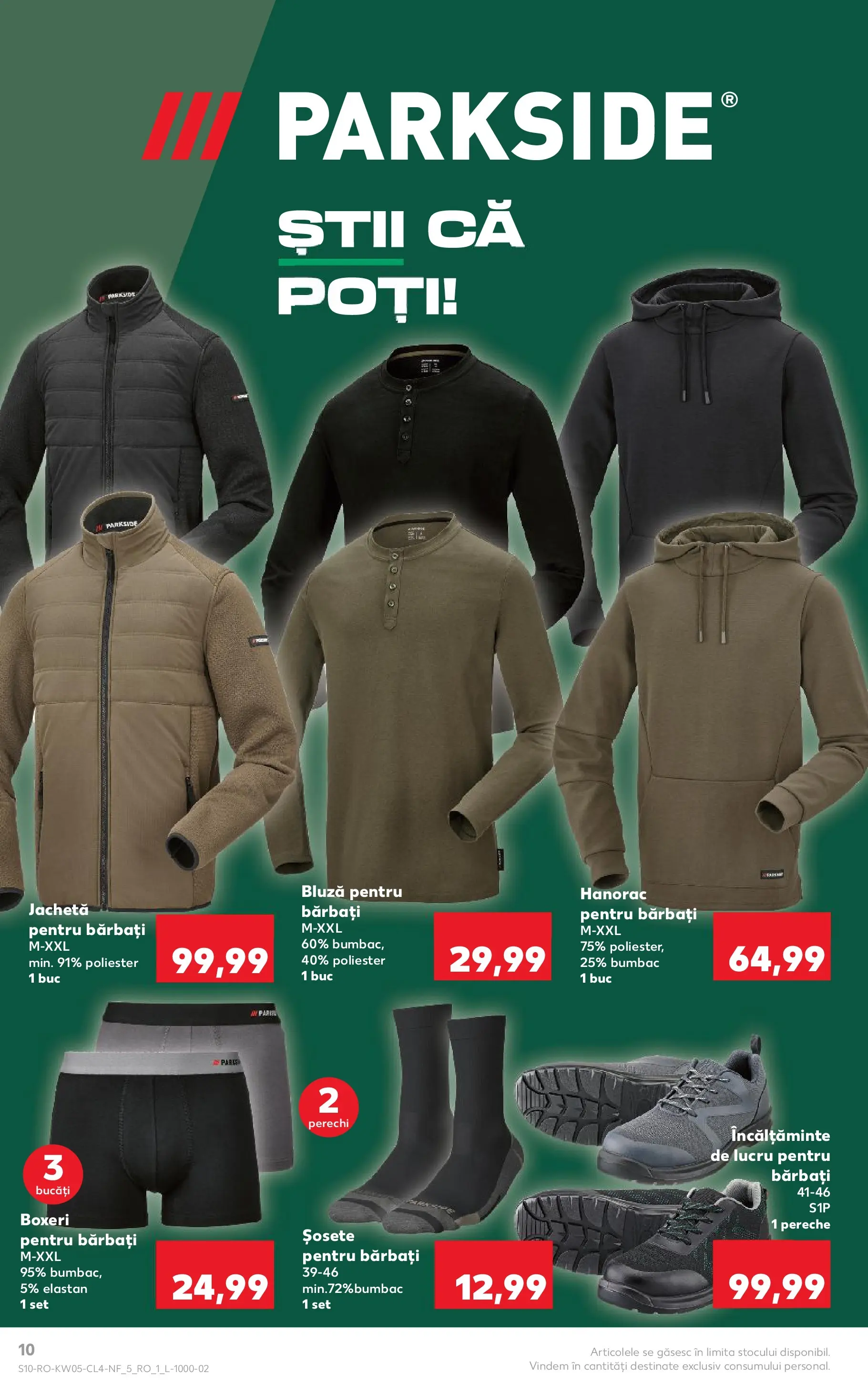 Catalog Kaufland - Domnesti 27.01.2026 - Revista si Oferta | Pagină: 10 | Produse: Bornoz takımı, Bluză, Șosete, Keşe