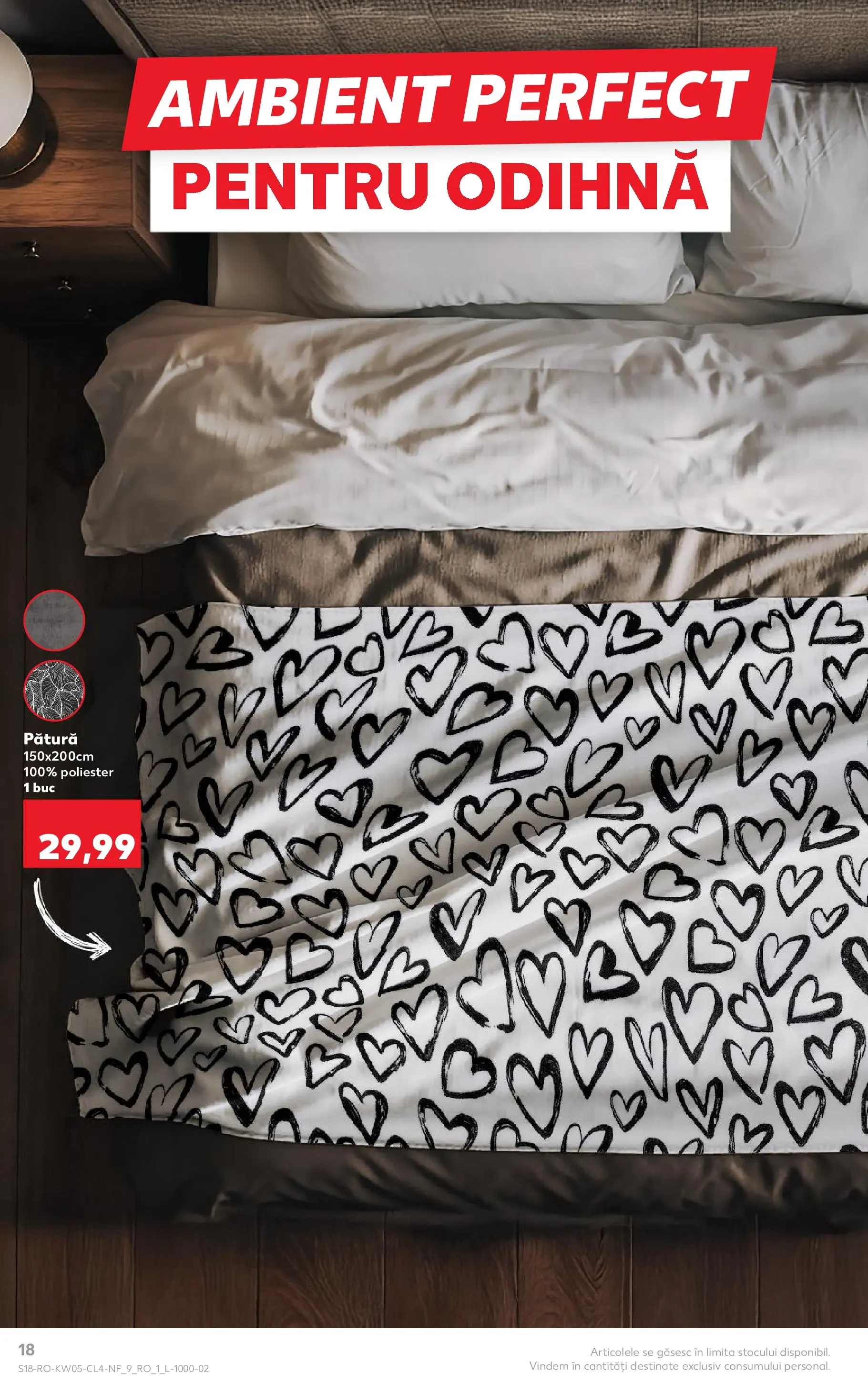 Catalog Kaufland - Domnesti 27.01.2026 - Revista si Oferta | Pagină: 18 | Produse: Pătură