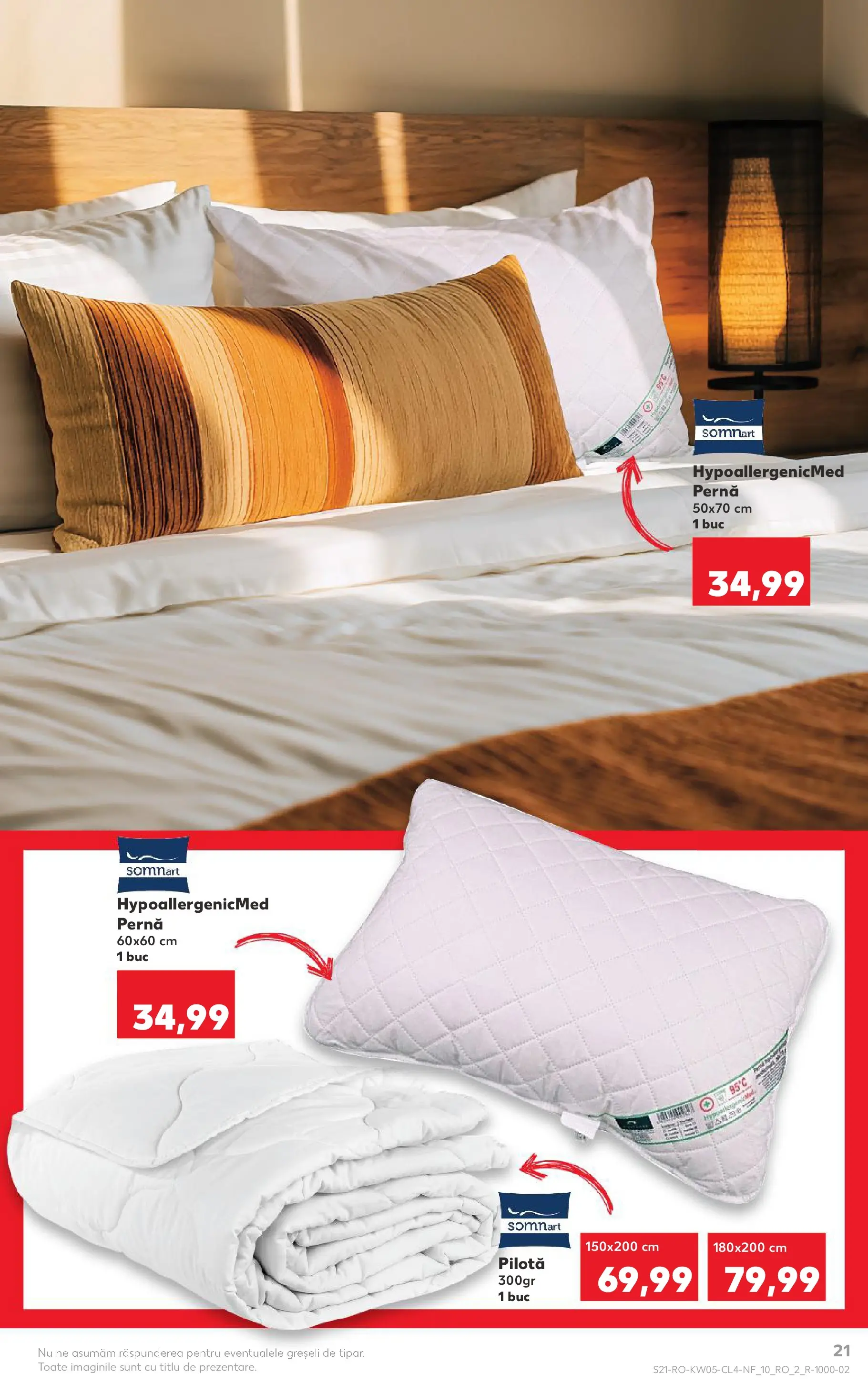 Catalog Kaufland - Domnesti 27.01.2026 - Revista si Oferta | Pagină: 21 | Produse: Pernă, Pilotă