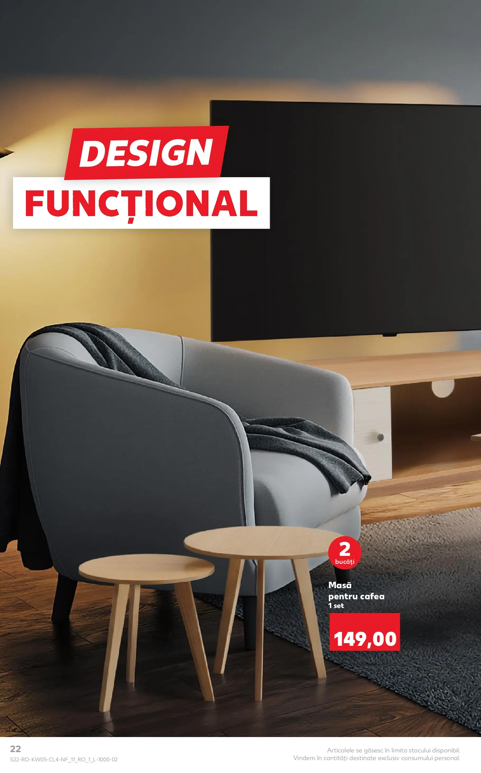 Catalog Kaufland - Domnesti 27.01.2026 - Revista si Oferta | Pagină: 22 | Produse: Masă, Cafea