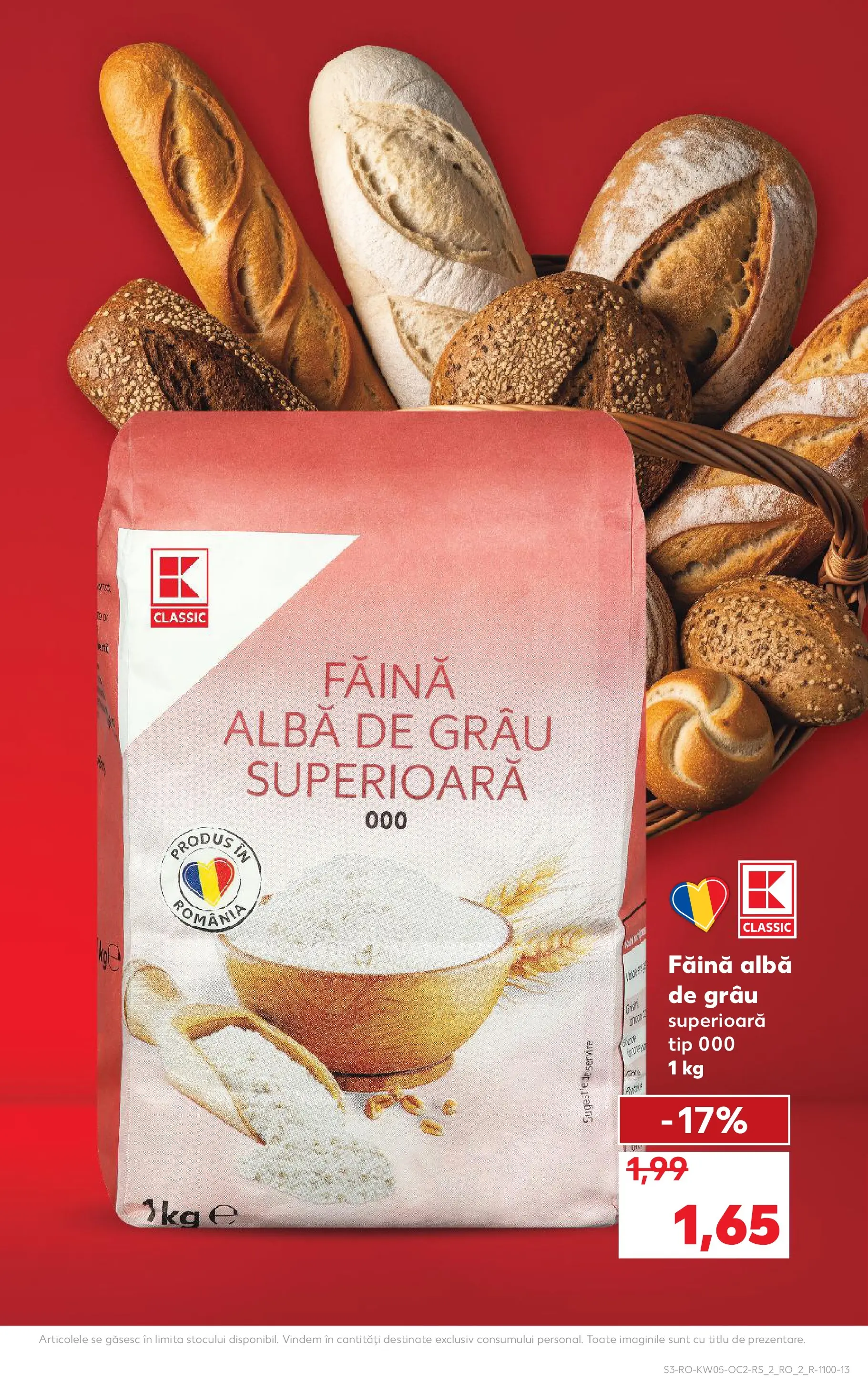 Catalog Kaufland - Slatina 28.01.2026 - Revista si Oferta | Pagină: 3 | Produse: Făină