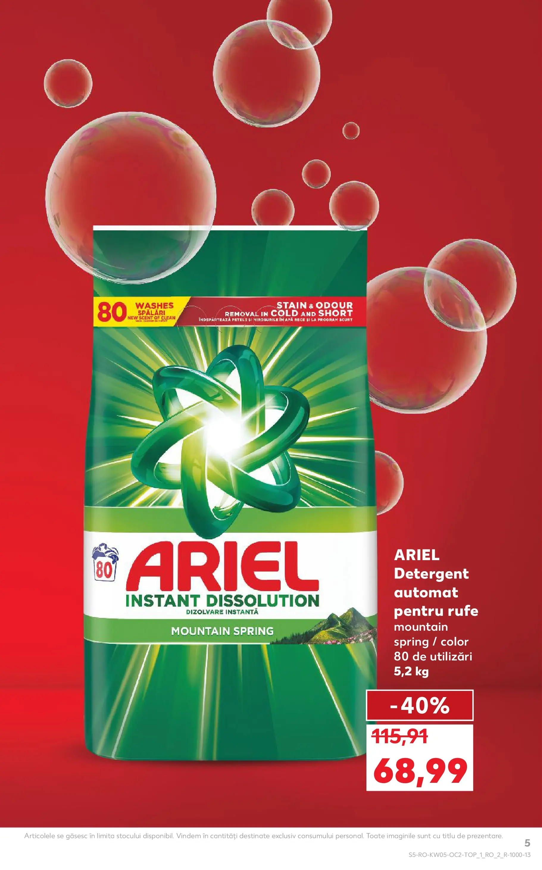 Catalog Kaufland - Domnesti 28.01.2026 - Revista si Oferta | Pagină: 5 | Produse: Pomelo, Kedi Ödül Oyuncakları, Detergent, Apă