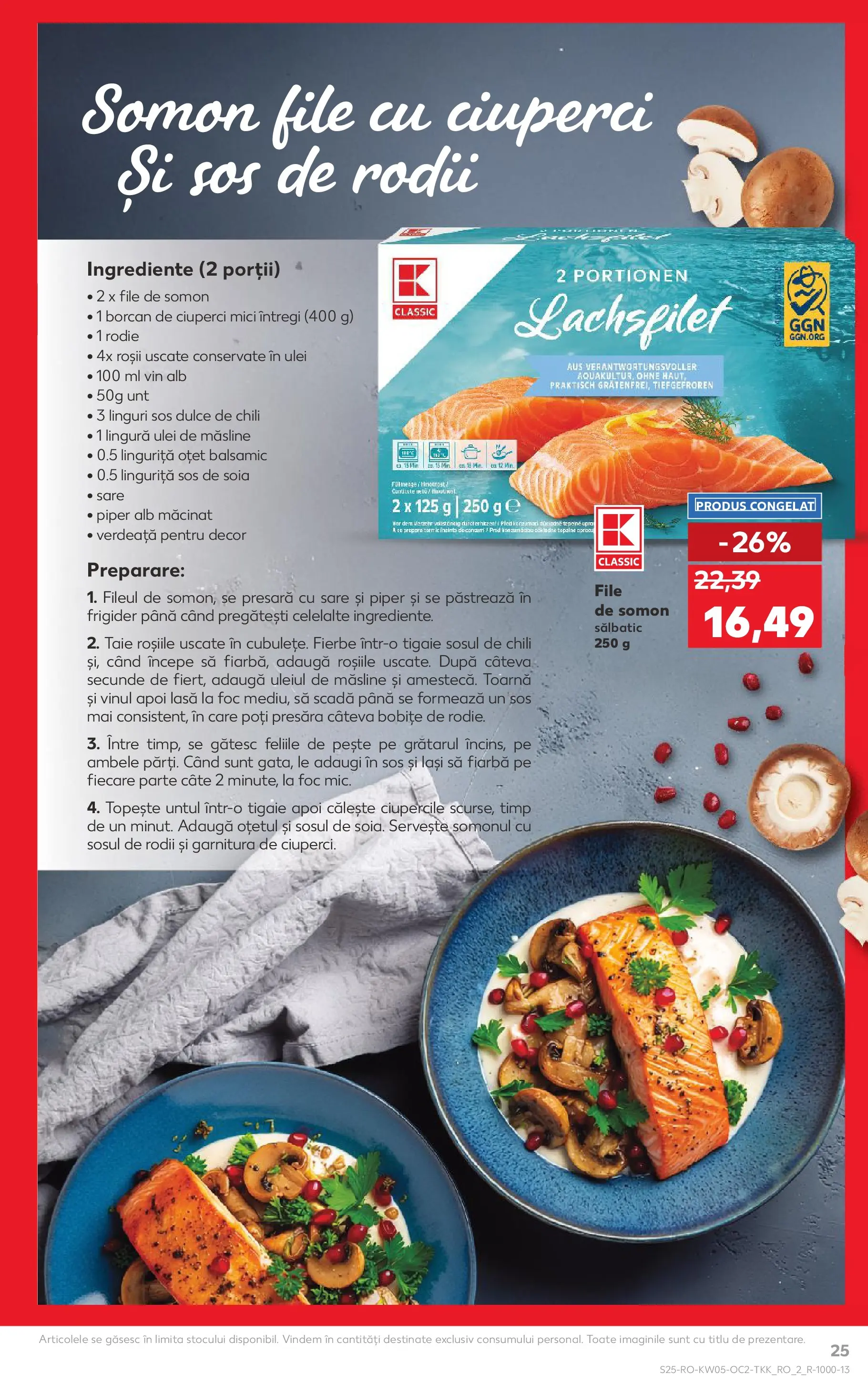 Catalog Kaufland - Domnesti 28.01.2026 - Revista si Oferta | Pagină: 25 | Produse: Linguri, Mici, Unt, Sare