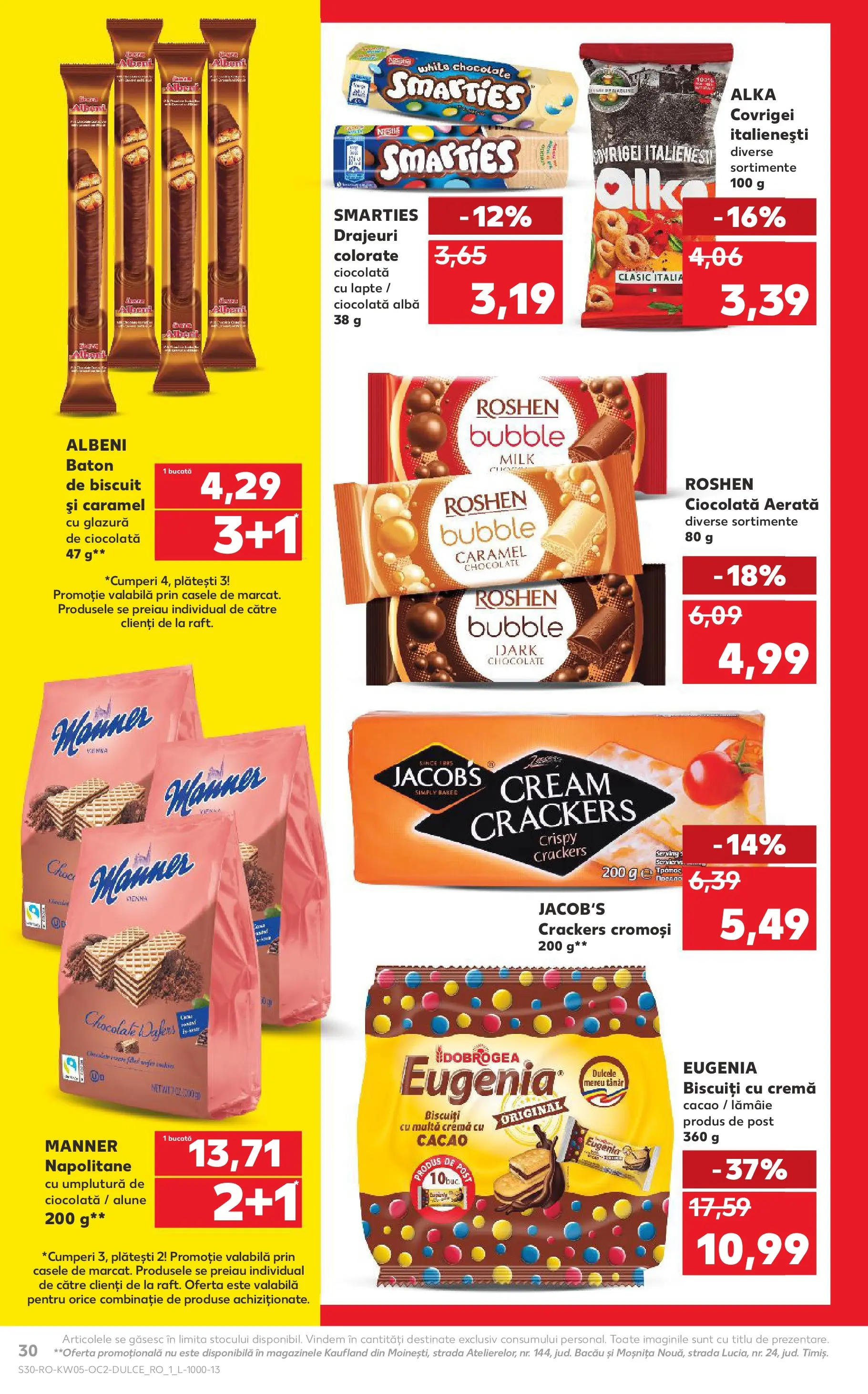 Catalog Kaufland - Domnesti 28.01.2026 - Revista si Oferta | Pagină: 30 | Produse: Alune, Covrigei, Cacao, Lămâie