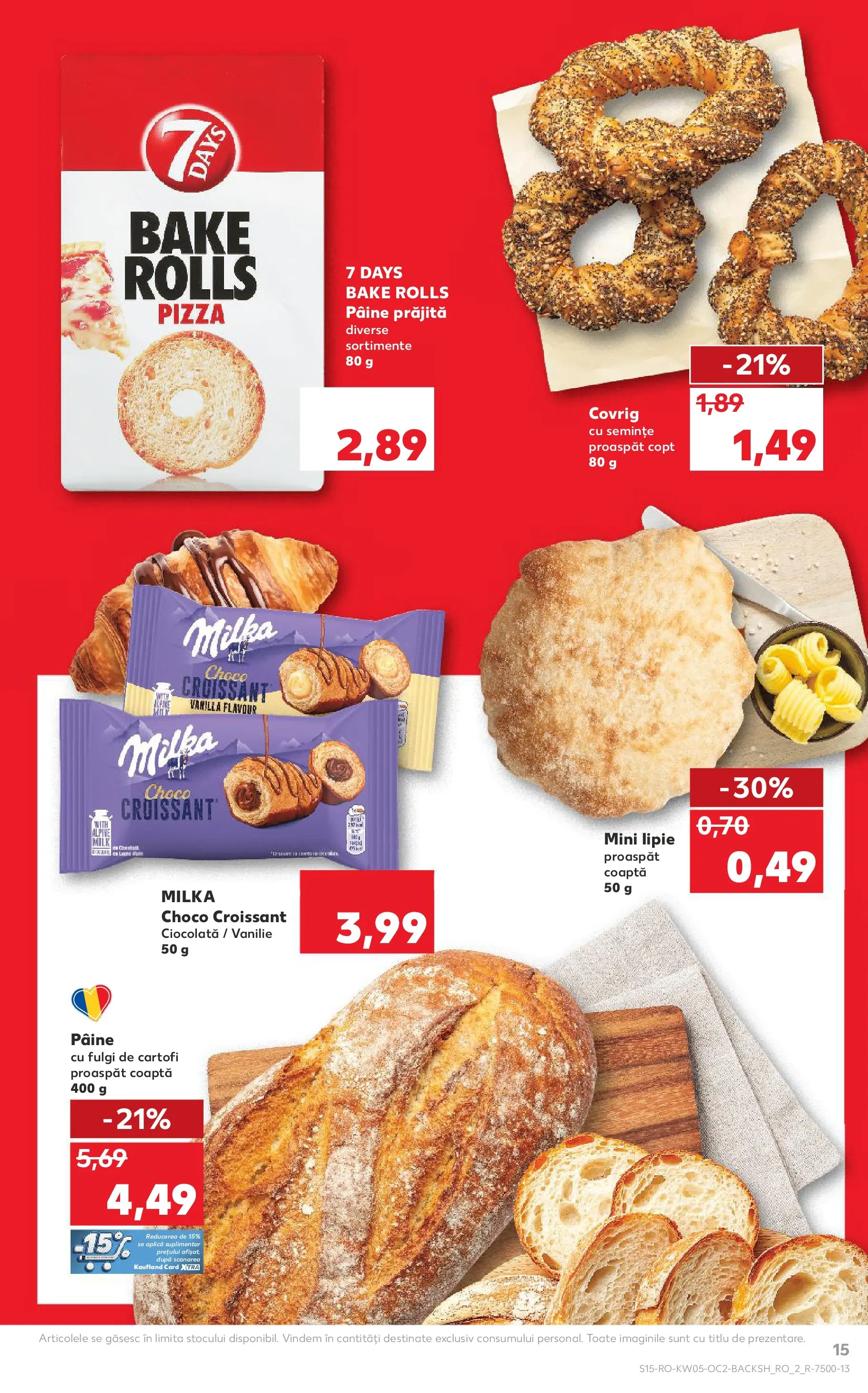 Catalog Kaufland - Viseu de Sus 28.01.2026 - Revista si Oferta | Pagină: 15 | Produse: Semințe, Ciocolată, Fulgi, Cartofi