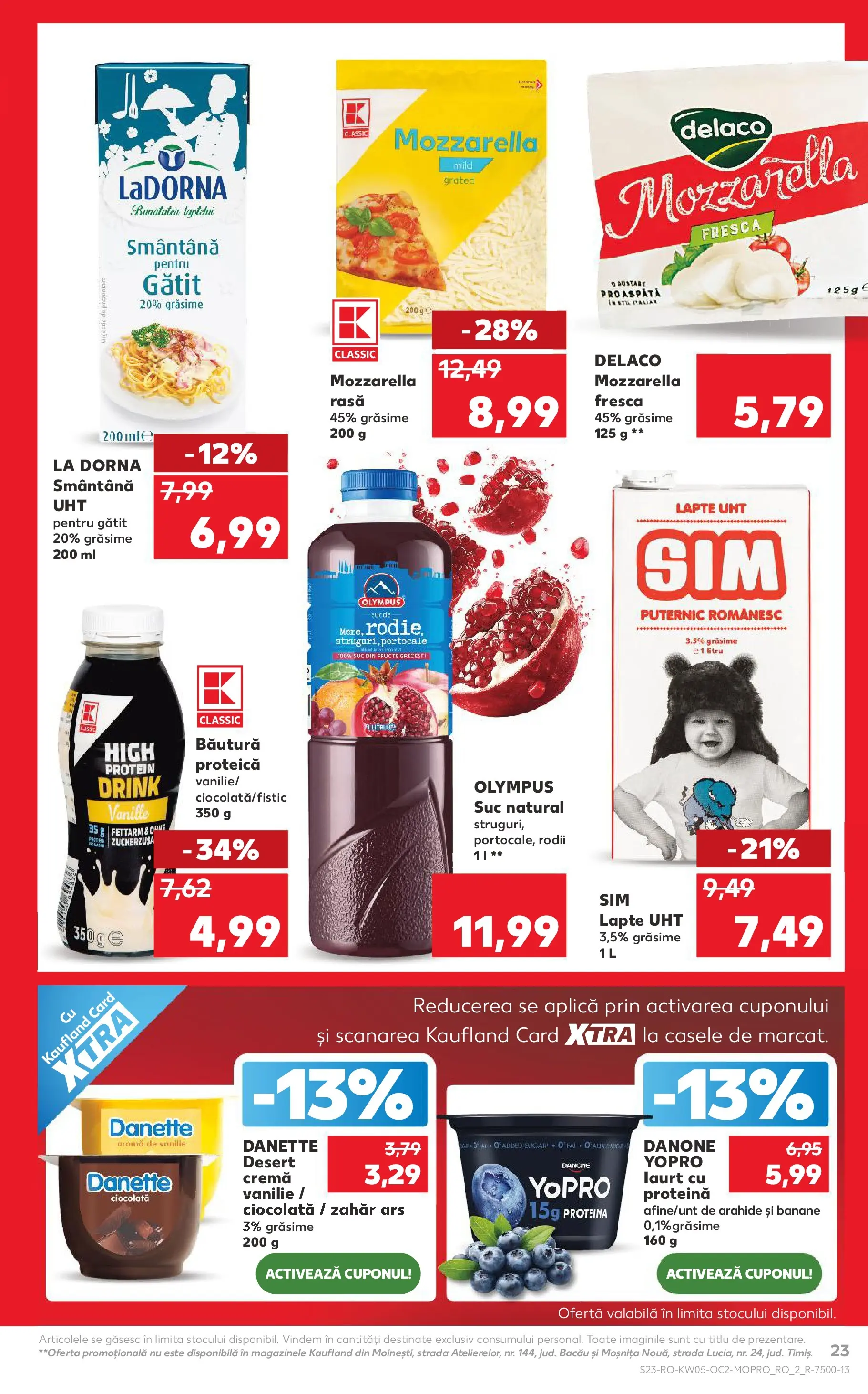 Catalog Kaufland - Viseu de Sus 28.01.2026 - Revista si Oferta | Pagină: 23 | Produse: Light Kedi Konservesi, Arahide, Ciocolată, Mere
