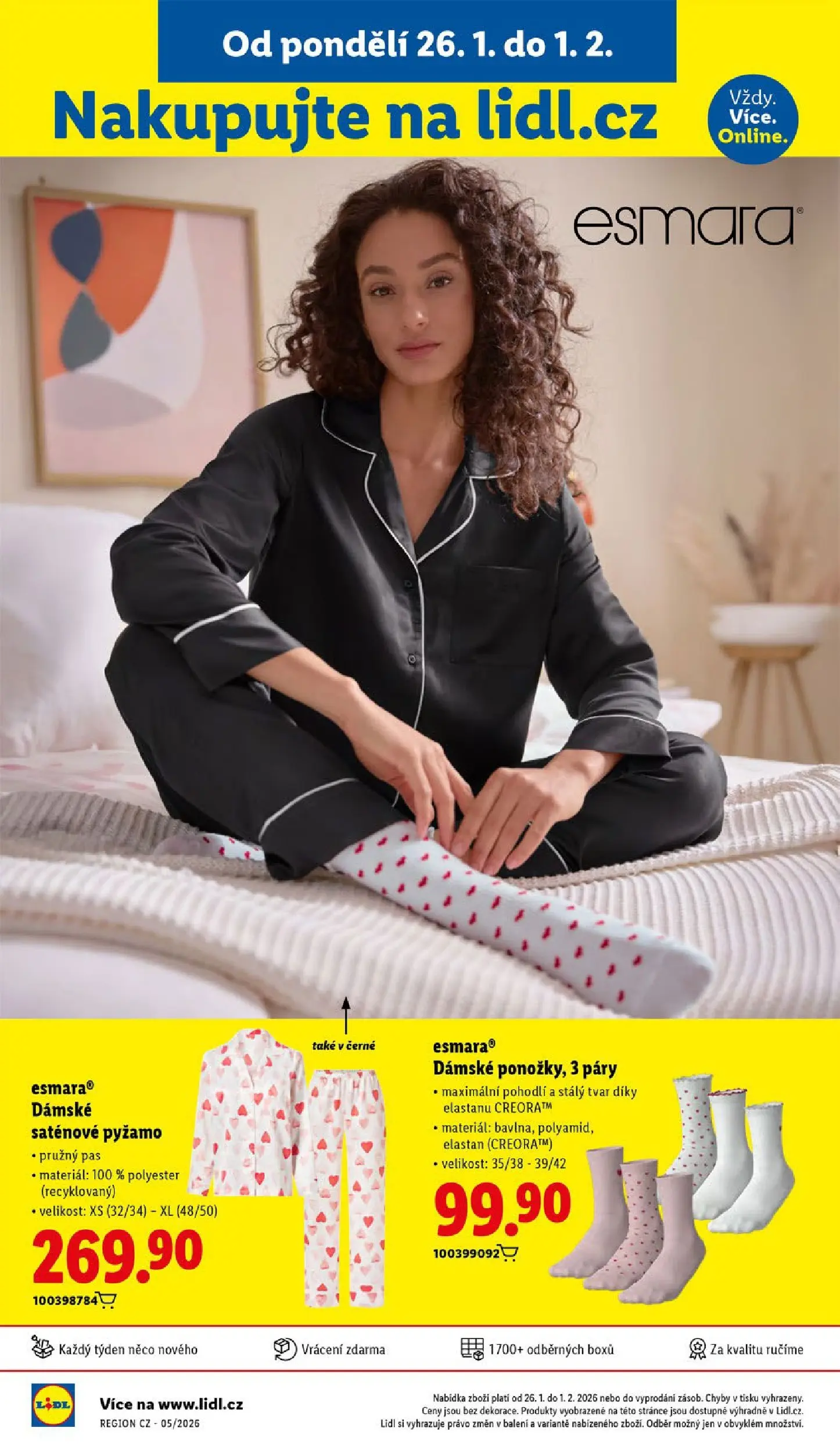 Lidl leták od 25.01.2026 - Nový akční leták | Strana: 30 | Produkty: Pyžamo