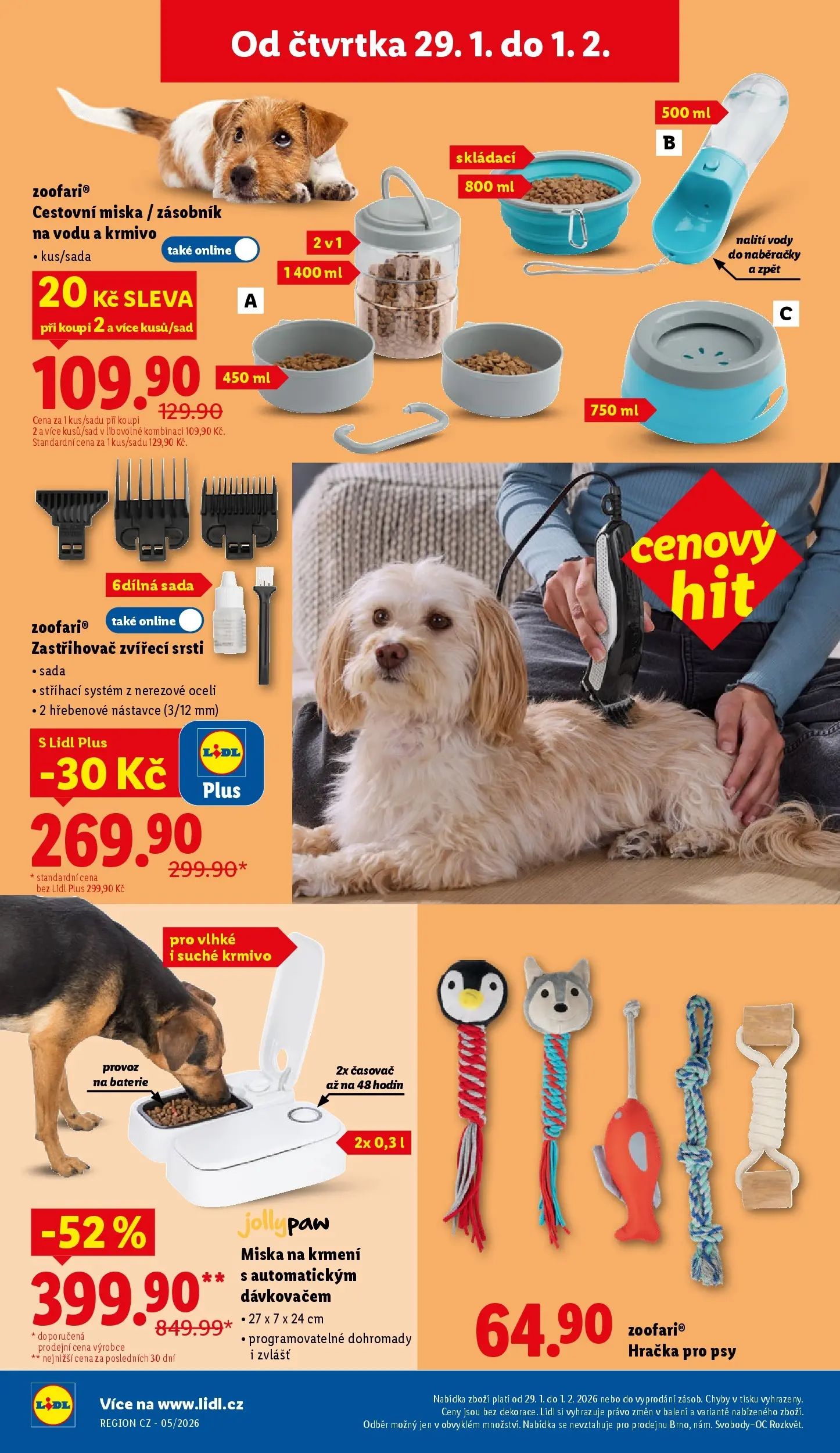 Lidl leták od 28.01.2026 - Nový akční leták | Strana: 36 | Produkty: Zásobník, Miska, Zastřihovač, Časovač