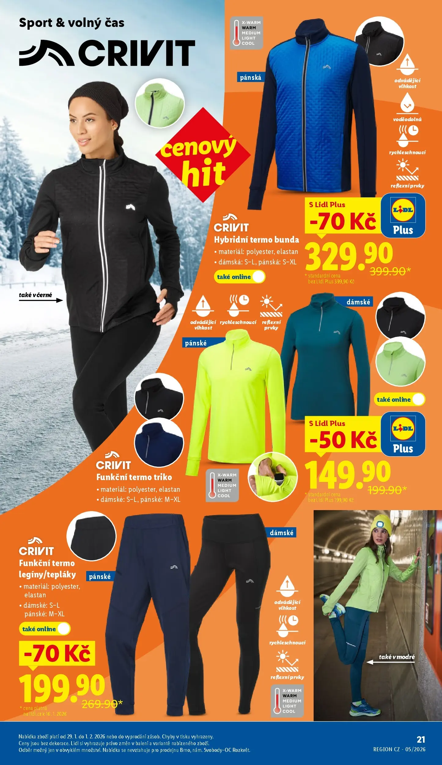 Lidl leták od 28.01.2026 - Nový akční leták | Strana: 38 | Produkty: Bunda, Termo triko