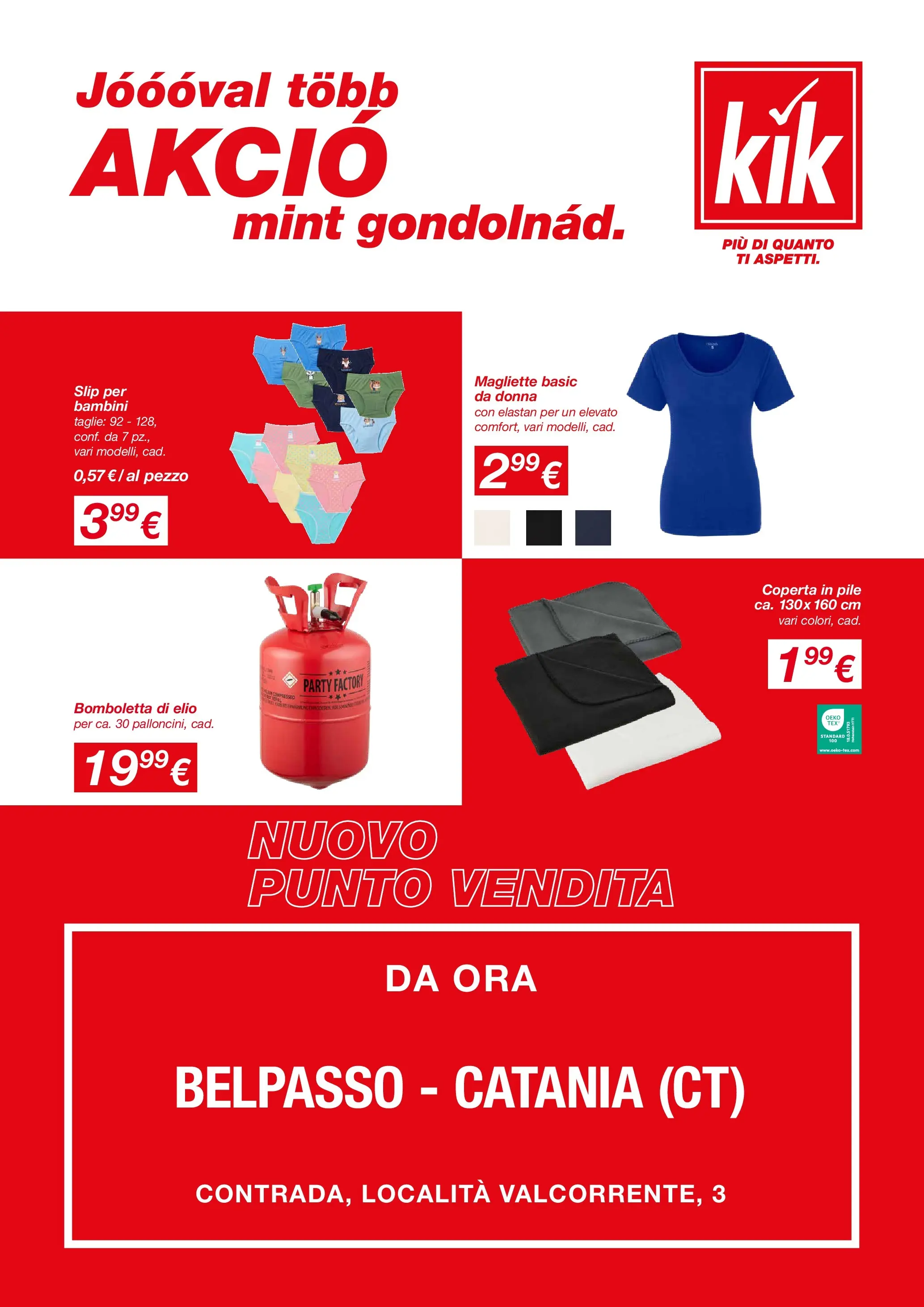 Nuovo KiK - KiK volantino fino al 01.02.2026 dal 28/01/2026 > offerte anteprima 🛍️ | Pagina: 1