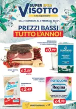 Supermercati Visotto PREZZI BASSI TUTTO L'ANNO! - al 03.02.2026