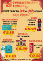 Supermercati Stabile Super prezzi - al 30.01.2026