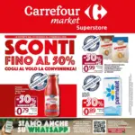 Carrefour Market Superstore Sconti fino al 50% - al 04.02.2026