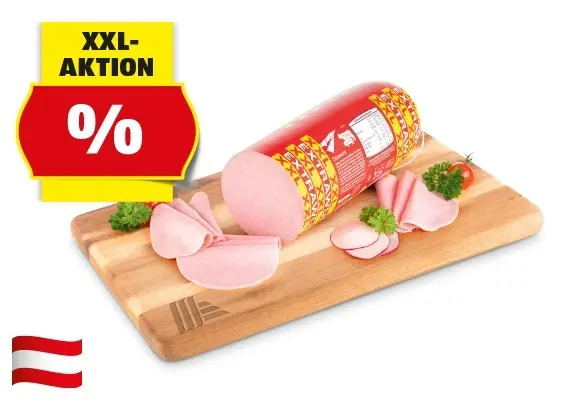 GENUSS 100% AUS &Ouml;STERREICH XXL Extrawurst, 1 kg
