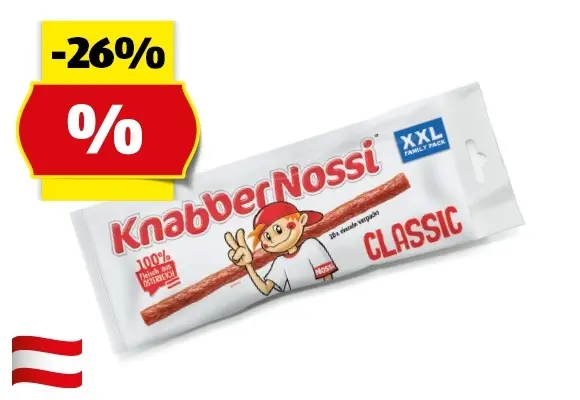KNABBER NOSSI Knabber Nossi 10er Packung, 125 g