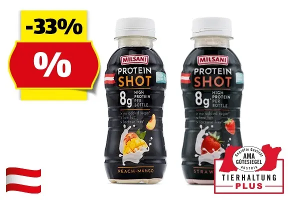 MILSANI High Protein Shots, 6 x 100 g