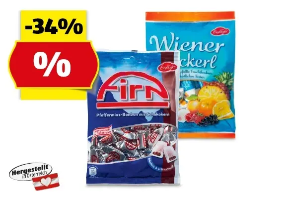 ENGLHOFER Bonbons, 190 g/180 g/170 g